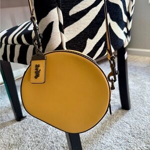 Coach Canteen Yellow Crossbody Bag - 90s Inspired